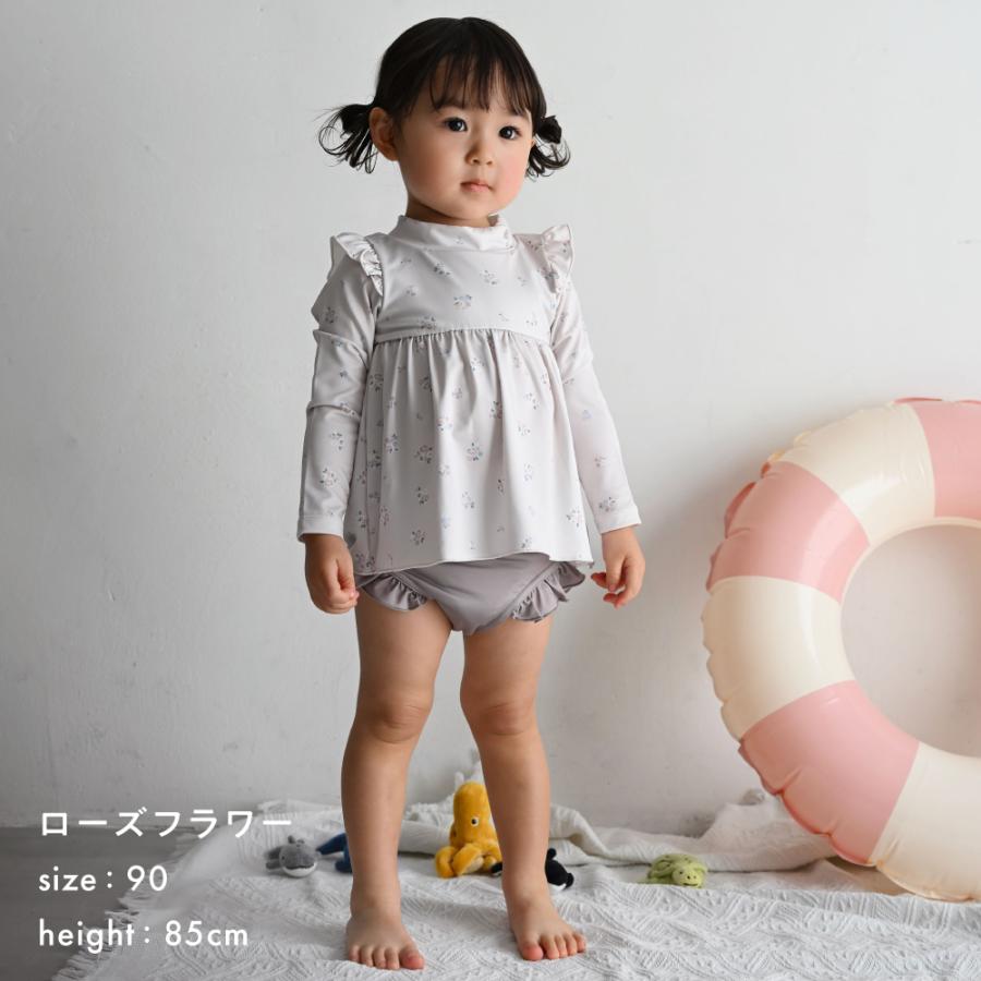 PUPPAPUPO（プッパプーポ） 水着 ラッシュガード セパレート 裏地付