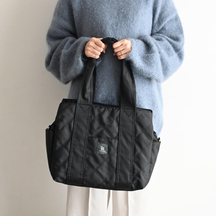 PUPPAPUPO（プッパプーポ） マザーズバッグ トート 肩掛け 2WAY はっ水