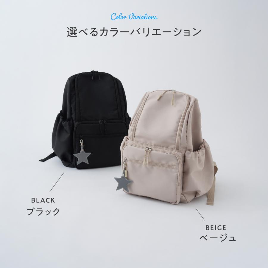 PUPPAPUPO マザーズリュック Neo-Classic 24.5L マザーズバッグ 撥水 リュック バッグ ママバッグ 大容量 軽量 自立 キャリーオン 背面ポケット プッパプーポの画像