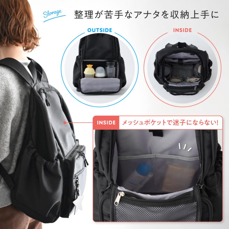 PUPPAPUPO（プッパプーポ） マザーズリュック Neo-Classic 24.5L
