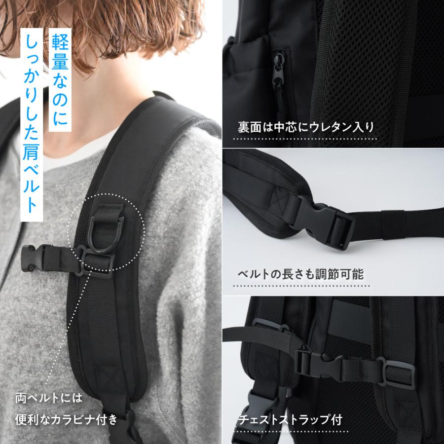 PUPPAPUPO マザーズリュック Neo-Classic 24.5L マザーズバッグ 撥水 リュック バッグ ママバッグ 大容量 軽量 自立 キャリーオン 背面ポケット プッパプーポの画像