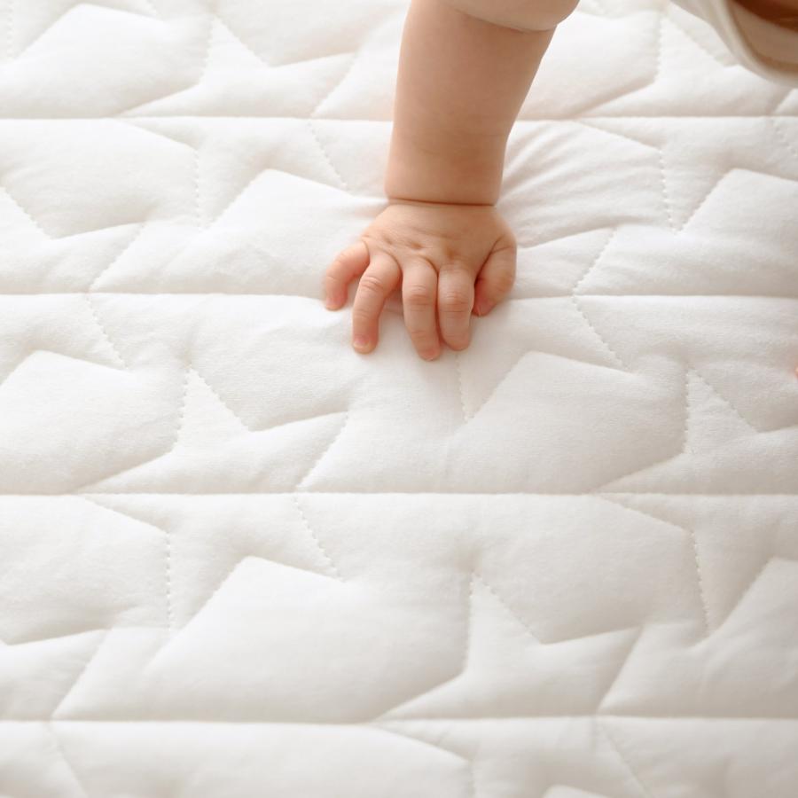 PUPPAPUPO 【防水】 オーガニック 汗取り ベビー敷きパッド 【1