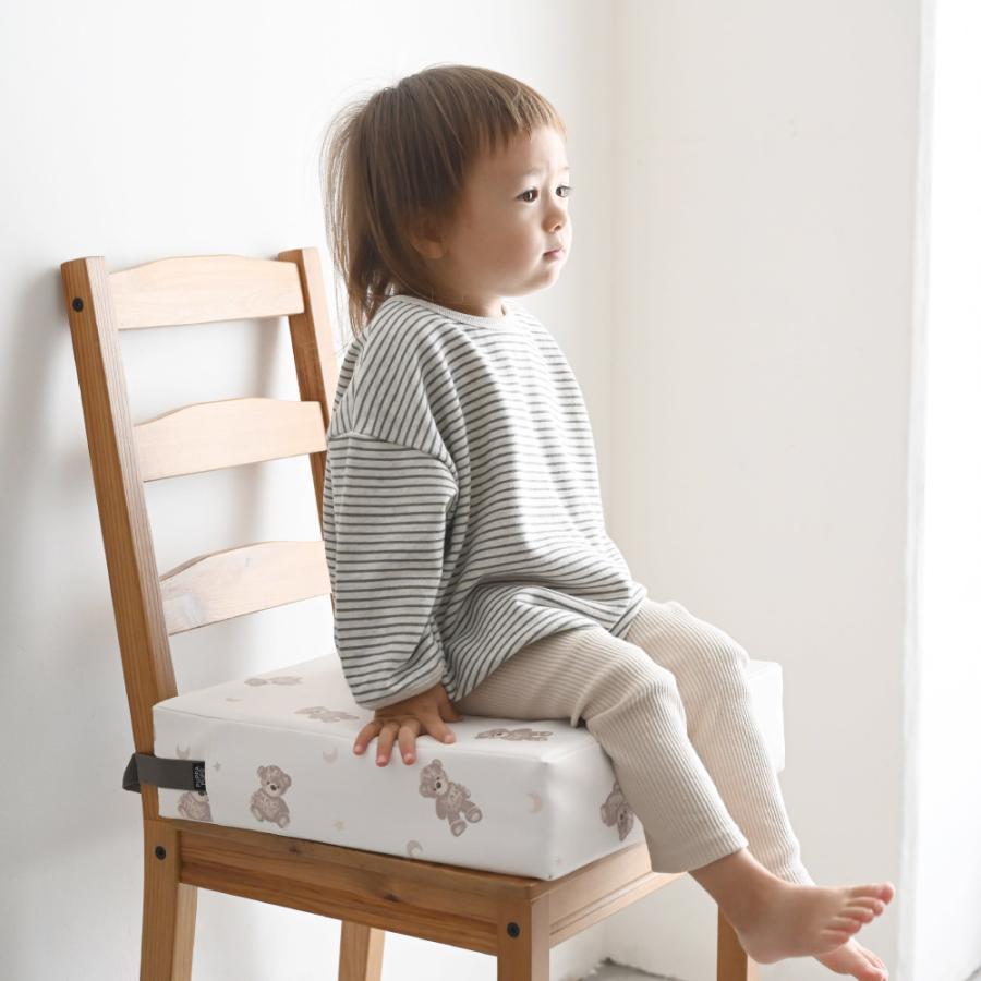 PUPPAPUPO プッパプーポ お食事クッション 撥水 BIG 高さ調節 子供用 椅子 チェア クッション 座布団 キッズチェア ベビーチェア お子様用 | PUPPAPUPO | 24