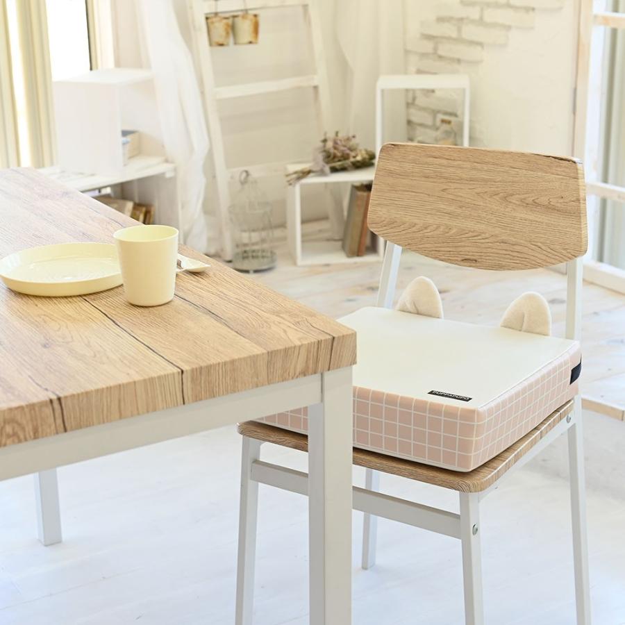 お子様用 お食事クッション ラティス チェアクッション 座布団 高さ 調節 キッズチェア ベビーチェア 子供 椅子 Tinocara 猫耳 Puppapupo 通販 Yahoo ショッピング