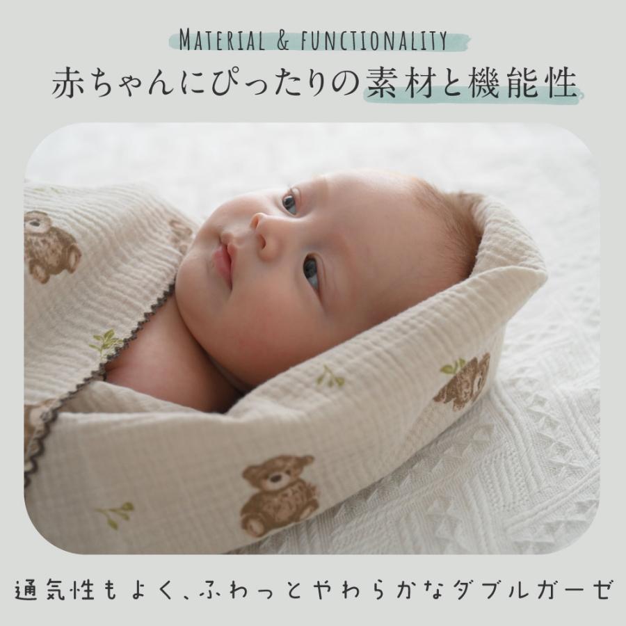 PUPPAPUPO スワドルブランケット 100×100cm 【2重ガーゼ】 綿100 PUPPAPUPO スワドルブランケット 100×100cm 【2重ガーゼ】 綿100