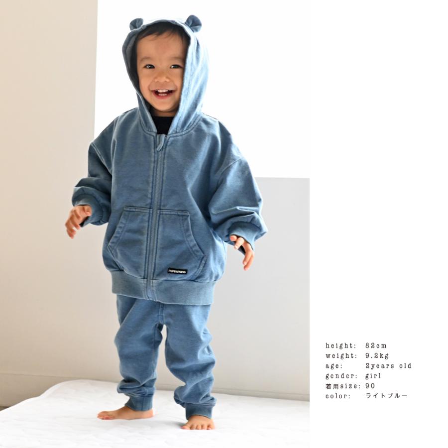 ニットデニム スウェットパンツ ジョガーパンツ 60 70 80 90 ベビー服 子供服 ボトムス 長ズボン シンプル かわいい 男の子 女の子 Puppapupo 通販 Yahoo ショッピング