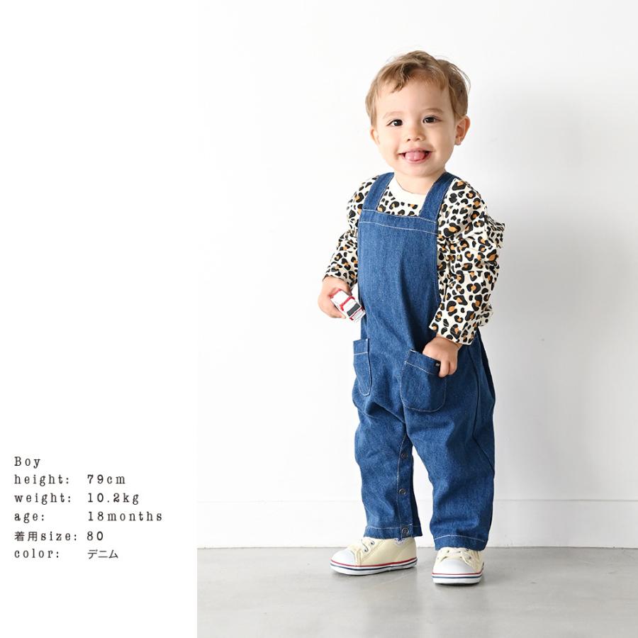 サロペット デニム チェック コーデュロイ 80 90 100 ベビー服 子供服 オールインワン オーバーオール 長ズボン パンツ 男の子 女の子 Puppapupo 通販 Yahoo ショッピング