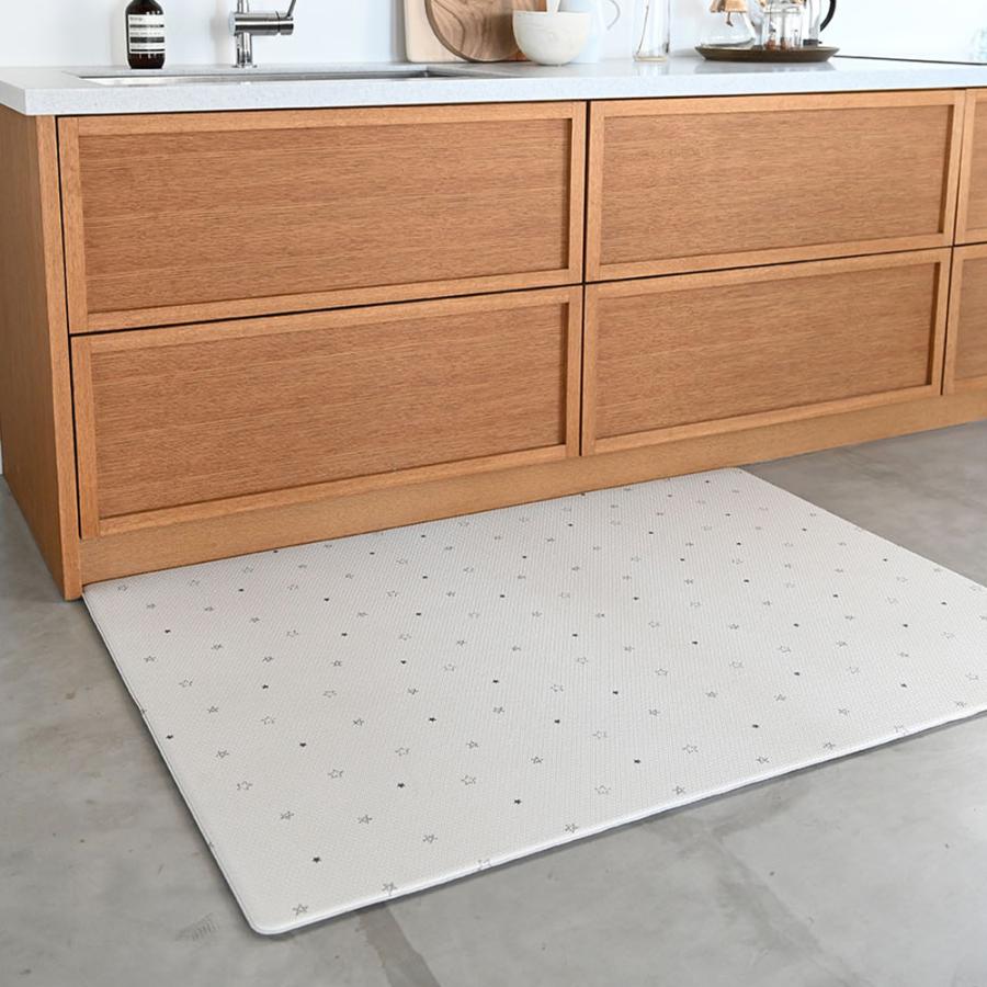 Pvcマット スター ベビー プレイマット 防音 おしゃれ フロアマット 星柄 床暖房対応 防水 Puppapupo 通販 Yahoo ショッピング