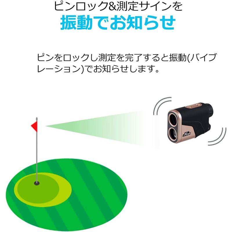 エクストレイ(Xtreye) RF600 BK/GD ゴルフレーザー距離計 高速