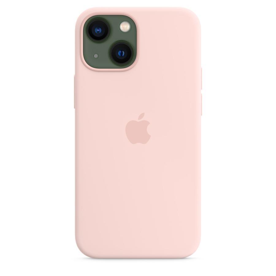 【新品】純正 iPhone 13 mini シリコンケース・チョークピンク① iPhone 13 mini Apple アップル 純正 シリコンケース・チョーク