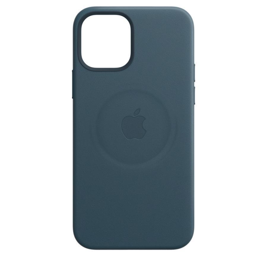 【新品】純正 iPhone 12 Pro Maxレザーケース・バルティックブルー iPhone 12 Pro Max】Apple純正レザーケース（バルティックブルー