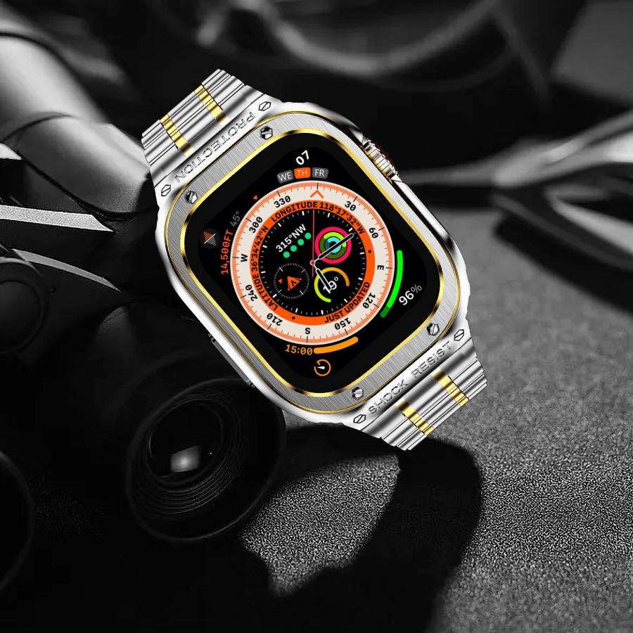 Apple Watch Series 8 7 6 5 4 SE バンド 保護ケース付き Apple Watch Series 8 7 6 5 4 SE バンド 保護ケース付き