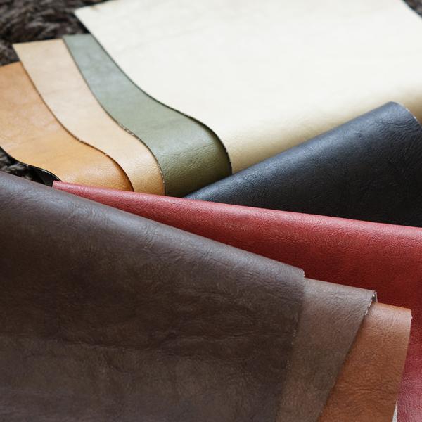 日本製 合皮 シート 生地 シワあり加工 茶色（ブラウン） :DEEPS-BROWN