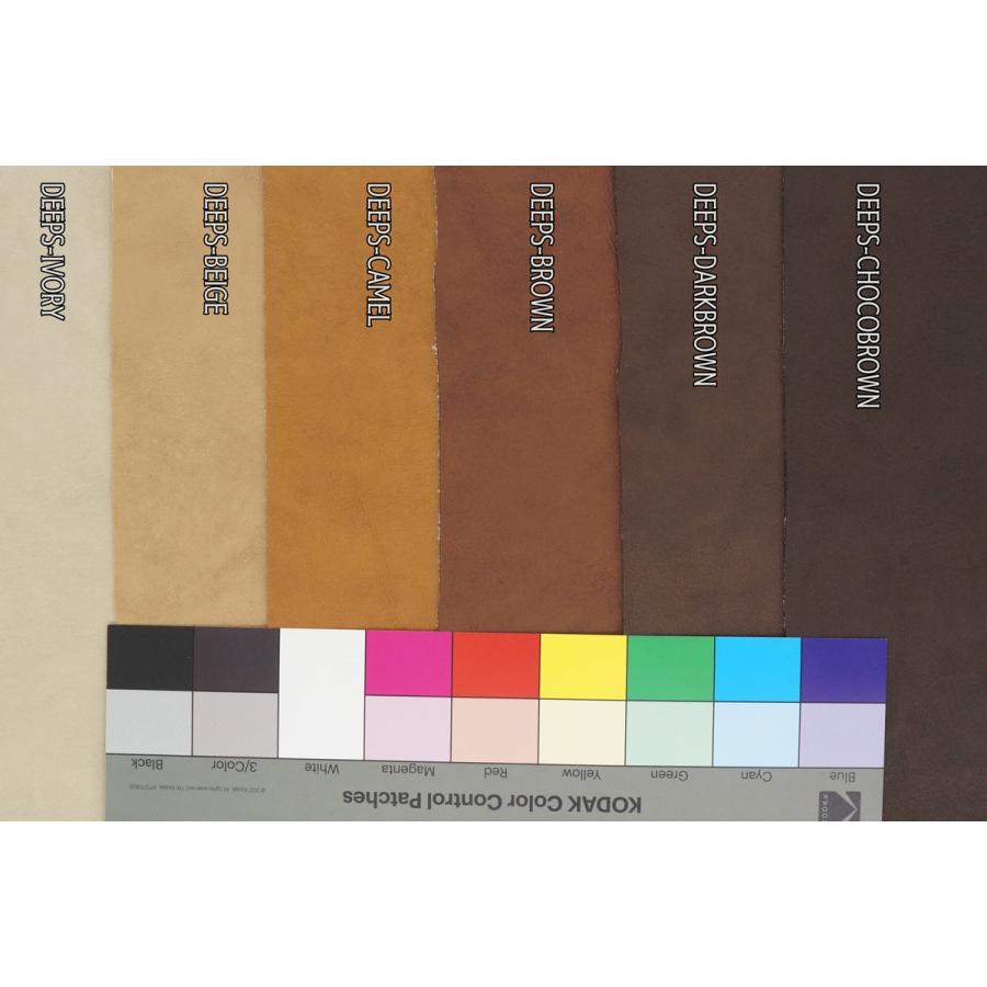 日本製 合皮 シート 生地 シワあり加工 茶色（ブラウン） :DEEPS-BROWN