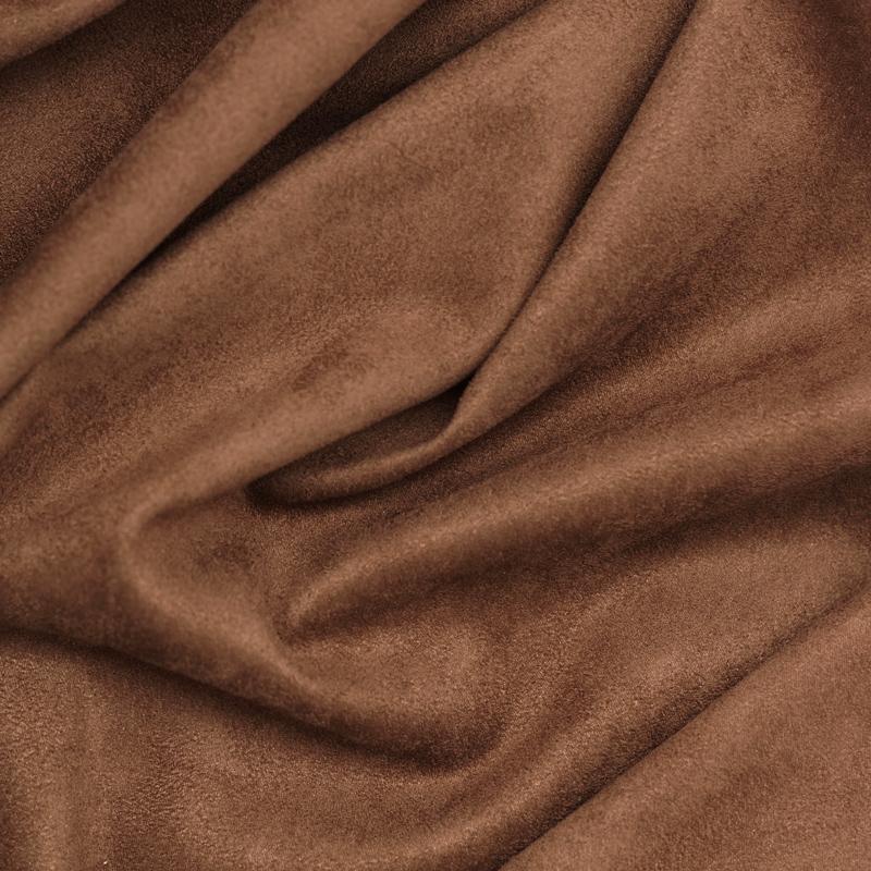 ウルトラスエード素材の2wayクッション　ダークブラウン ストレッチスエード 生地 焦げ茶色（ダークブラウン） : 業務用レザー