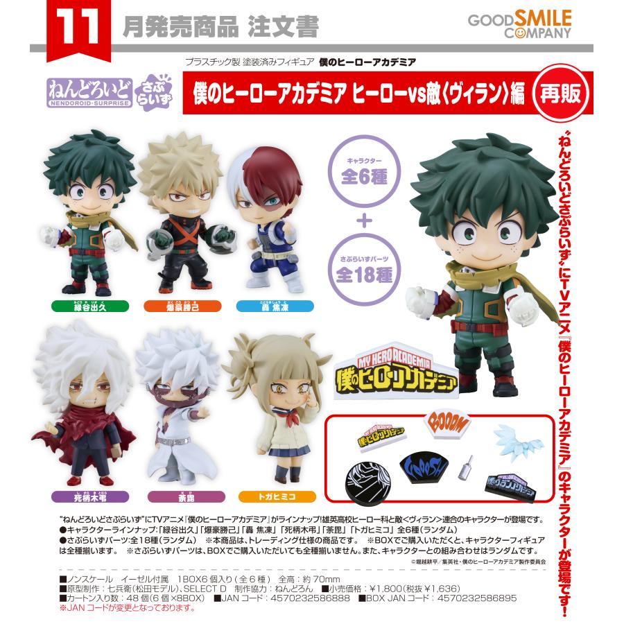 ねんどろいど 【予約商品】BOX販売(6個入り) ねんどろいどさぷらいず