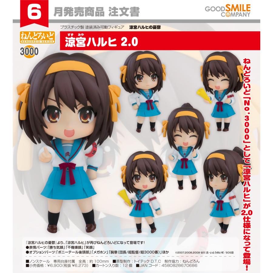 ねんどろいど 【予約商品】ねんどろいど 涼宮ハルヒの憂鬱 涼宮ハルヒ