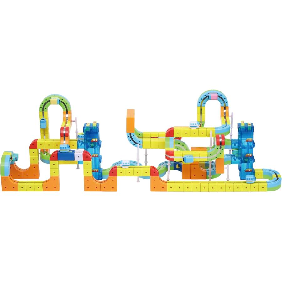 サンスマイル レールキューブ クリアメカ エレベーターセット : Purple