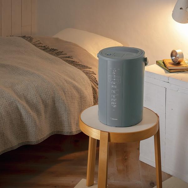 象印 スチーム式加湿器 グレー [EE-DC35-HA] : プライズ - 通販