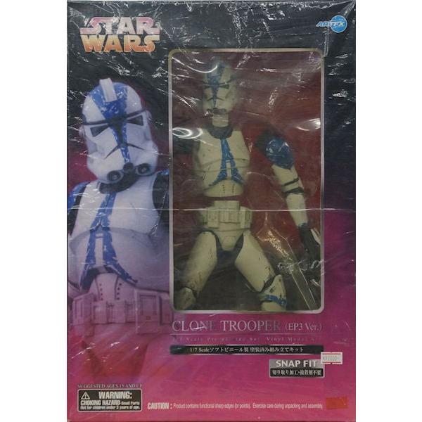 STARWARS 1/7 Scale ソフトビニール製塗装済み組み立てキット CLONE TROOPER クローン・トルーパー (EP3 Ver.)