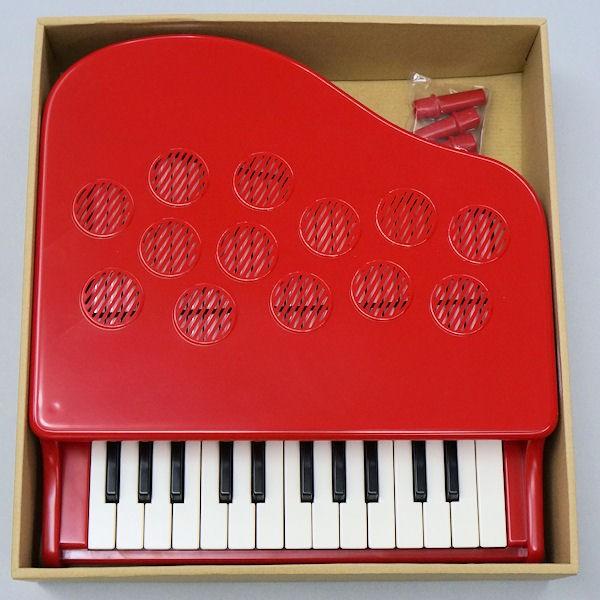 カワイ ミニピアノ P-25 ローズレッド mini Piano｜purasen｜02