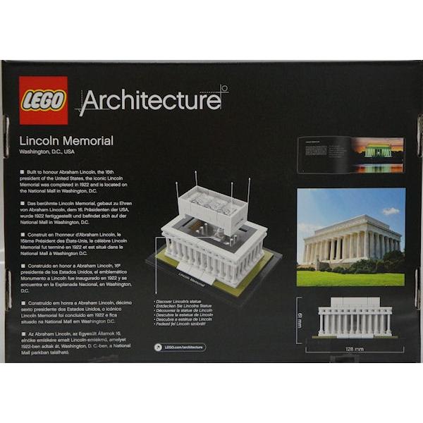 LEGO 21022 レゴ アーキテクチャー リンカーン記念館 : プラセン 