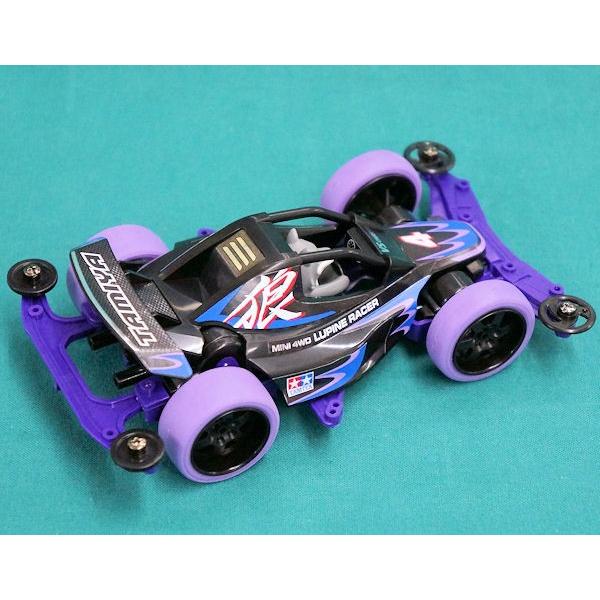 レーサーミニ四駆シリーズ No.85 ミニ四駆オオカミ（VSシャーシ） MINI 4WD LUPINE RACER（VS CHASSIS）