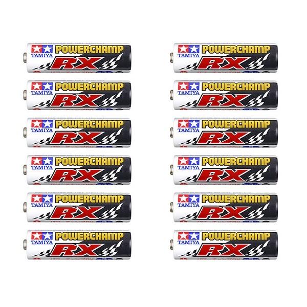 単三アルカリ乾電池 ミニ四駆バッテリー パワーチャンプRX (12本)｜purasen