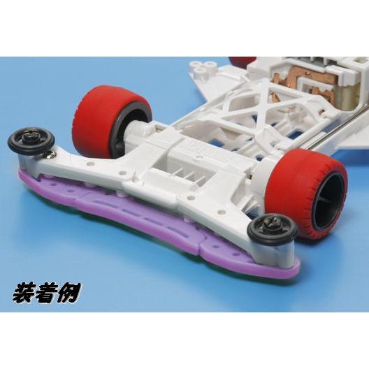 ミニ四駆 95215 低摩擦フロントアンダーガード（パープル） ミニ四駆