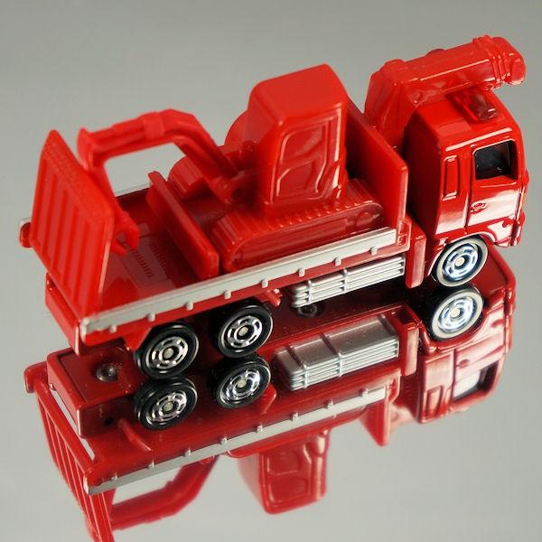 トミカ 生産終了トミカ 30 日野レンジャー 重機搬送車 : プラセン
