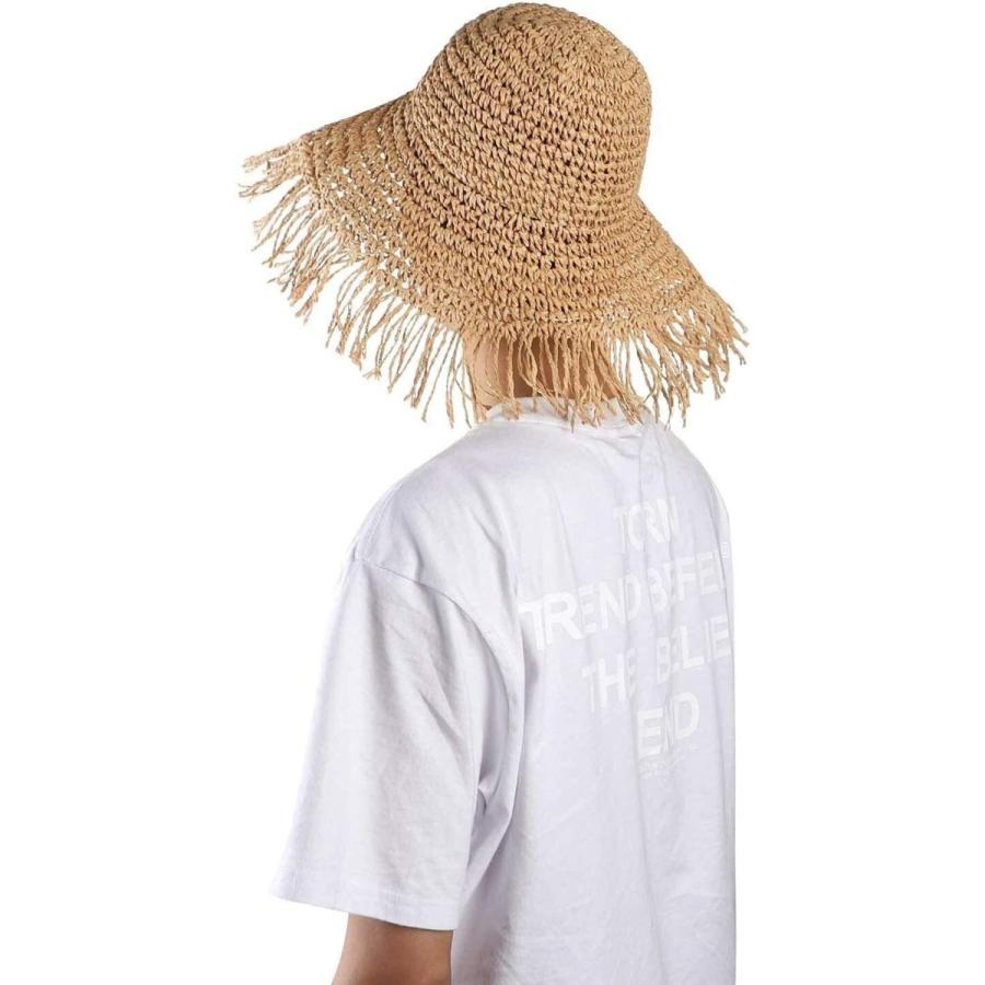 送料無料キャンペーン 旅行フロッピーハットupf 女の子わら帽子つば広サンハットボンネット収納可能夏のビーチの帽子 50 のuvサンプロテクションハット Color 帽子 Bredgade28 Dk