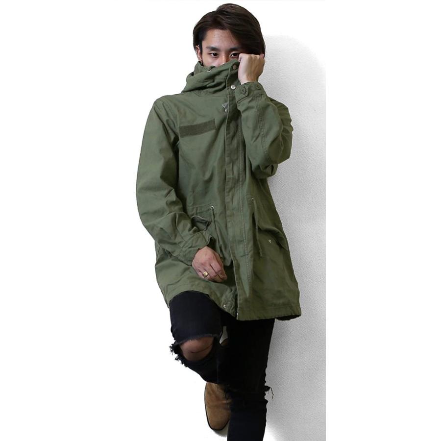 卸売 モッズコート Olive 緑 ミリタリー ミリタリーコート M51 ロングコート マウンテンパーカー マンパー スプリングコート コート 春 メンズ コート アウター Dagl Tg