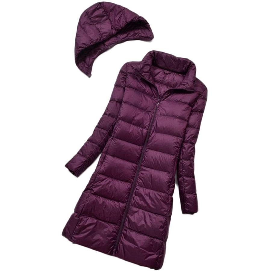 逆輸入 ダウンジャケット レディース ライトダウン ファション ラ カジュアル 超薄い 暖かい 保温 防風 春秋冬 登山 超軽量 4xl フード付き ロング丈 下着 靴下 部屋着