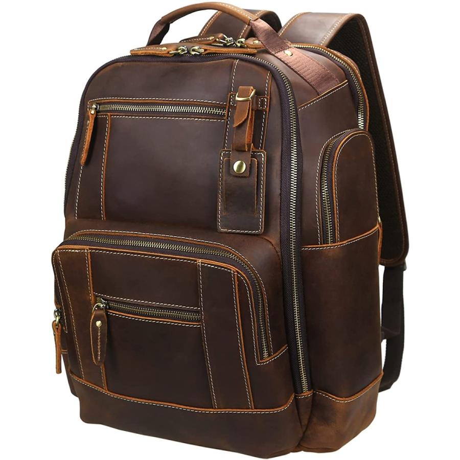 プッシュされた製品 Lannsyne リュック メンズ 本革 リュックサック 革 ビジネスリュック バックパック 15 6インチpc 対応 1泊2日 出張 旅行 ビジ 物置通販 Www Shirleyryan Ca