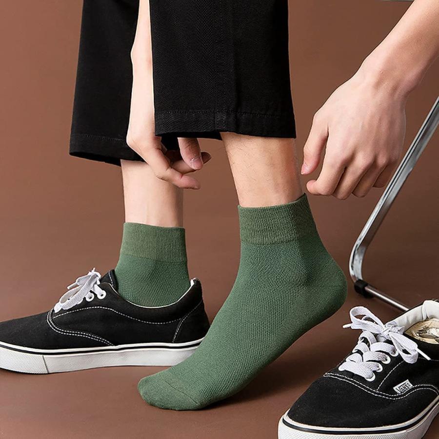 が大特価 靴下 メンズ クルーソックス メッシュ カラフル 10足セット靴下 スポーツ 秋冬 蒸れない 薄手 くつした メンズ おしゃれ 男性 ランニングソック ソックス Www We Job Com