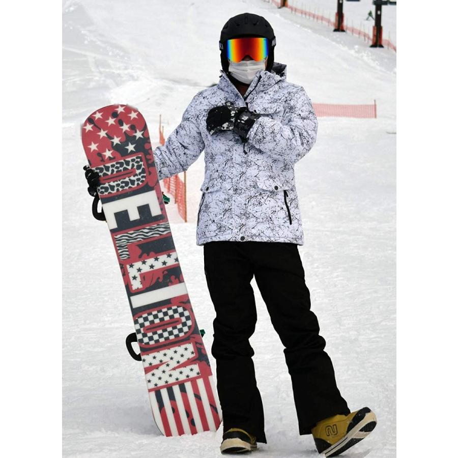 人気商品は 耐水圧10 000mm スノーウェア スキーウェア スノーボードウェア マルユキ 透湿性5 000g 上下セッ レディース メンズ 格好いい おしゃれ ウエア