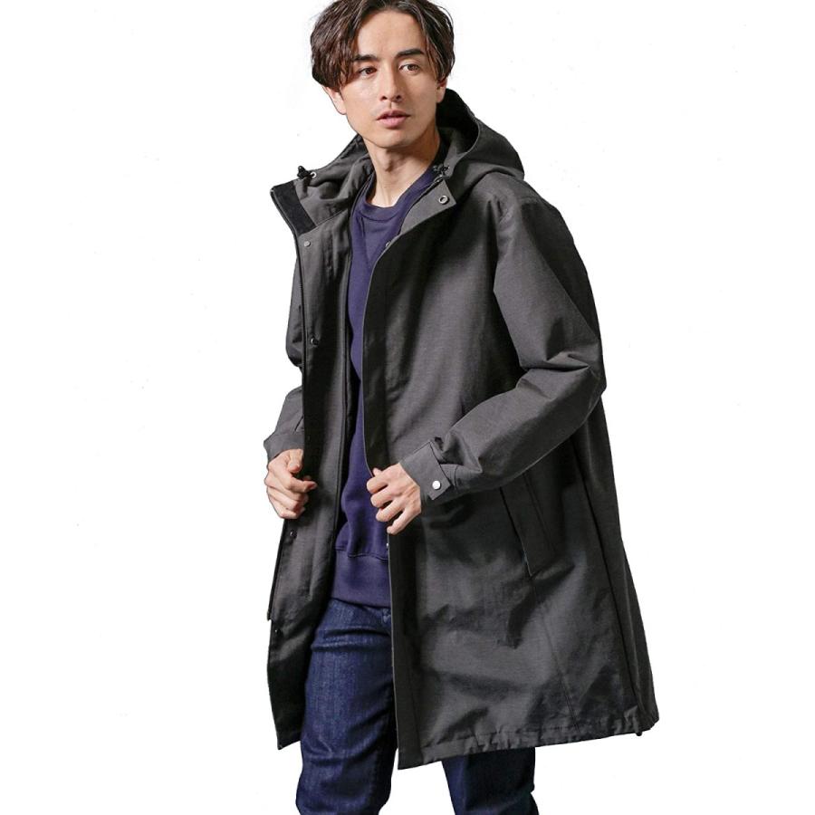 ナノ ユニバース Nano Universe ｍｃ ｈｏｔoｐｉａ ロングマウンテンパーカー チャコール Xl チャコール ロングマウンテンパーカー 防寒服 Nano Universe 新世代マルシェ 日本仕様正規品