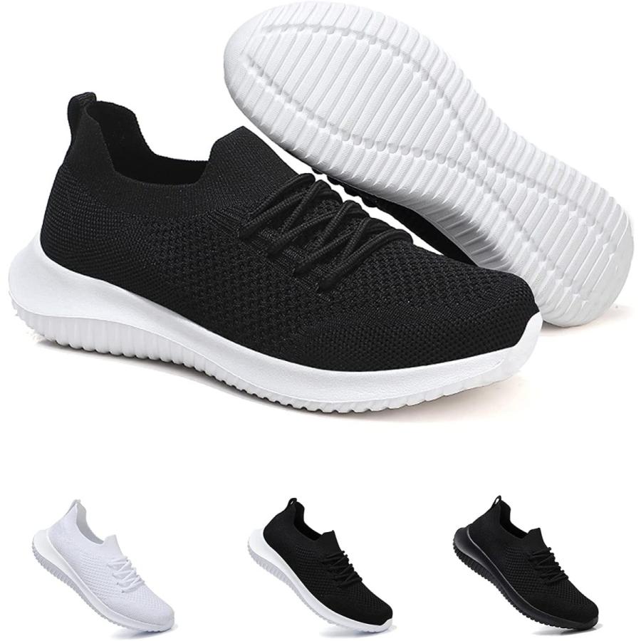 Blfxs スニーカー レディース ナースシューズ スリッポン ウォーキングシューズ 人気 黒 介護シューズ 疲れにくい 高齢者 運動靴 超軽量 正規品質保証