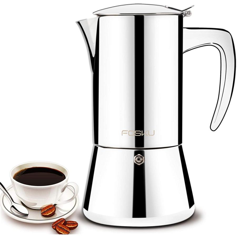 Fosku コンロエスプレッソメーカー ステンレススチール 新世代マルシェのfosku 300ml ならショッピング ランキングや口コミも豊富なネット通販 更にお得なpaypay残高も スマホアプリも充実で毎日どこからでも気になる商品をその場でお求め