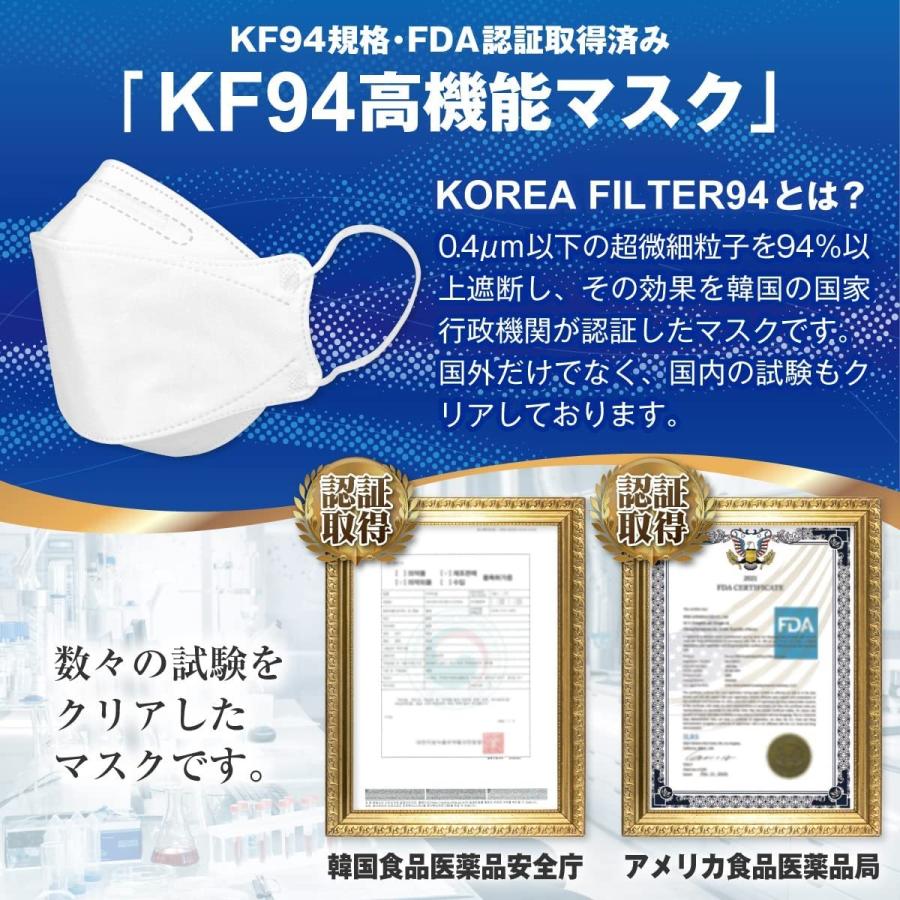 最愛 密着性 立体構造 4層不織布 KF94高機能マスク 個包装 (5枚) 99％カットフィルター 花粉対策 マスク -  sustentec.com.br