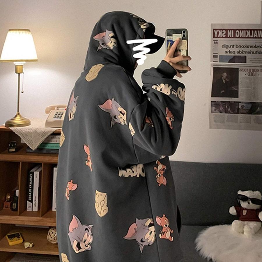 売れ筋介護用品も かっこいいパーカー Tom カ トムとジェリー ゆったり 長袖 トレーナー スウェットパーカー トップス 秋冬 レディース メンズ Jerry And トレーナー Abotica Com Br