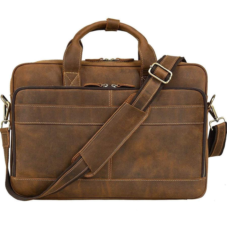 特売 ビジネスバッグ本革 メンズ ブラック 15 6インチ バッグ2層 自立 ブリーフケース アタッシュケース かばん男性用 トートバッグ大容量 出張用 2 おすすめ Cabiceira Com Br