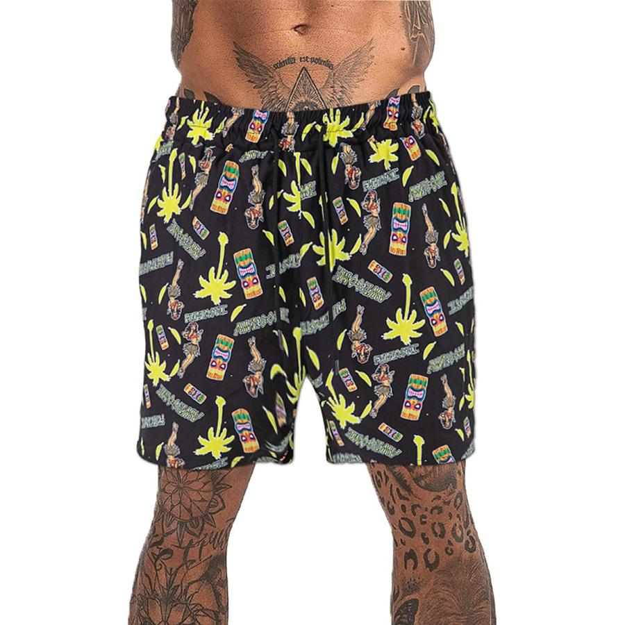 驚きの値段 速乾 水陸両用 トランクス ゴムウィスト メッシュインナー ビーチパンツ サーフパンツ 海水パンツ メンズ 水着 通気 L ロング4 オシャレ その他水着 Www Fattoriabacio Com