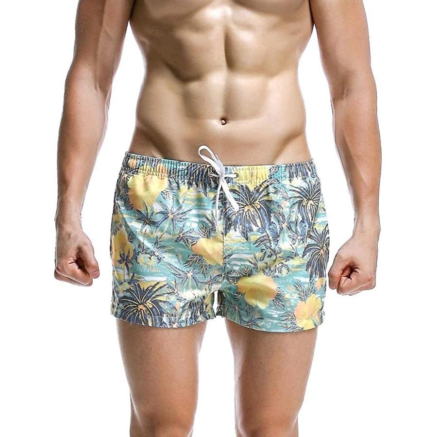 訳あり商品 水着 サーフパンツ メンズ 3点セット スイムキャップ ラッシュガード 半袖 海パン ハーフパンツ 速乾 水陸両用 旅行 Meilaif Wantannas Go Id