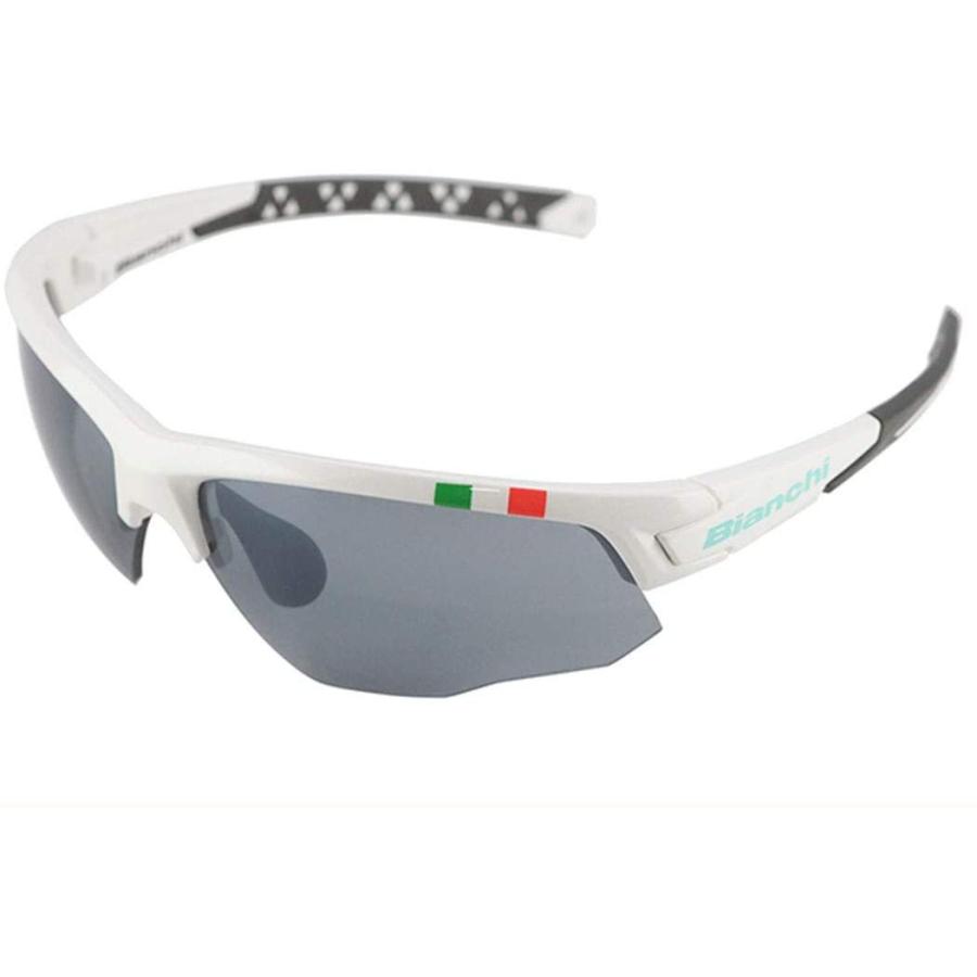 Bianchi ビアンキ サングラス サングラス White Celeste スポーツアクセサリー フリー ビアンキサングラス Hcdグレーレンズ ハーフリム Jp193s2902w 新世代マルシェ ハーフリム 限定大特価