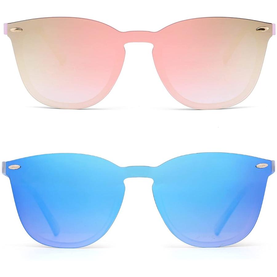 Rimless Wayfarerサングラスone Pieceミラー反射眼鏡メンズレディース カラー マルチカラー ならショッピング ランキングや口コミも豊富なネット通販 更にお得なpaypay残高も スマホアプリも充実で毎日どこからでも気になる商品をその場でお