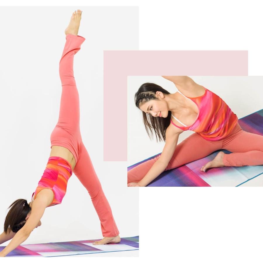 ヨガパンツ ヨガレギンス ゆったり レディース フレア ブーツカット 大きいサイズ 厚手 Loopa ストレッチコットン ヨガパンツ ルーパ | loopa | 19