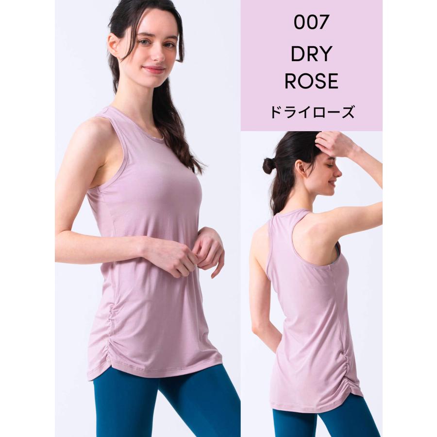 LAVAヨガセット：ヨガウェア・タンクトップ・レギンス・ヨガラグ・ヨガマット loopa（ルーパ） Yバックタンクトップ ヨガウェア トップス レディース