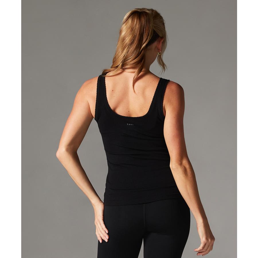 トップス タビ デイリータンク TAVI Daily Tank インナー 体型カバー フィットネス ヨガ ピラティス ノースリーブ | TAVI | 07