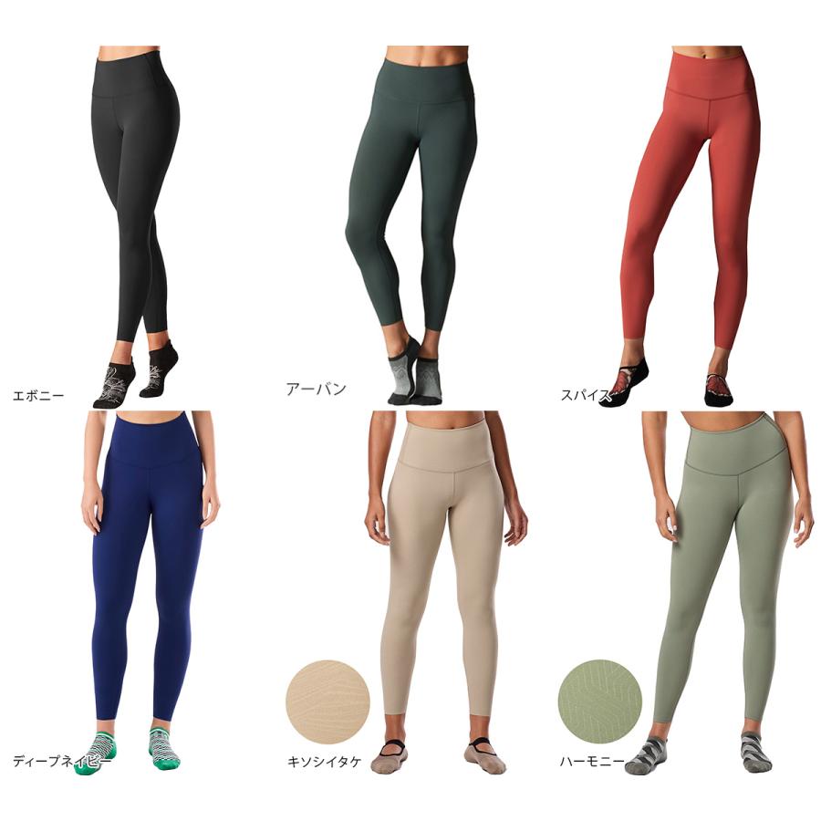 ヨガウェア レギンス ボトムス ヨガパンツ ハイウエスト アンクル丈 7分丈 スパッツ 透けない ピラティス スポーツ 黒 TAVI タビ レディース SALE セール | TAVI | 06